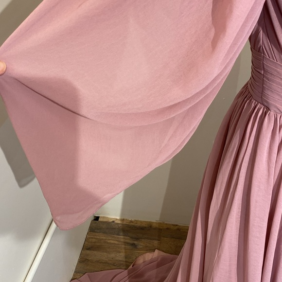 Rose Colored Formal Dress. No brand. - Picture 4 of 8